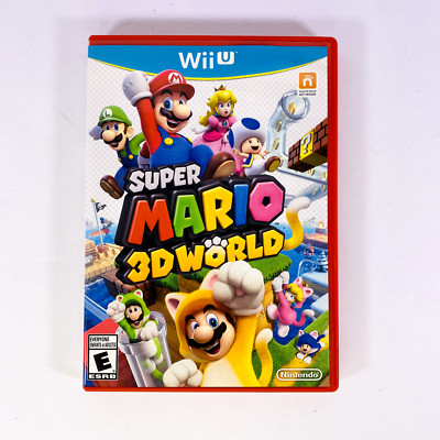 Super Mario 3D World (Nintendo Wii U, 2013), Includes Manual