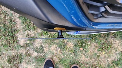 For 2015-2019 Subaru Outback Front Bumper Tow Hook License Plate Bracket Mount E - Foto 11