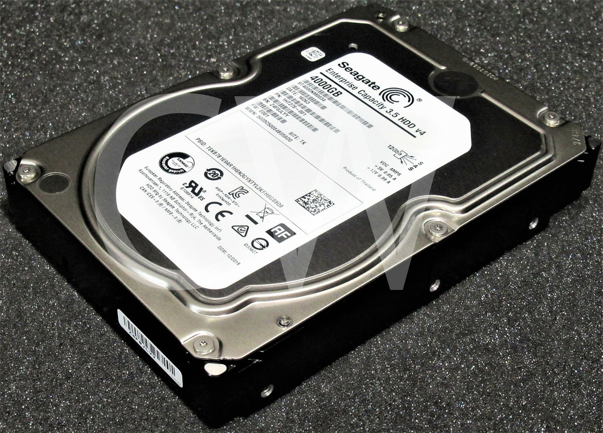 ST4000NM0034 Seagate 4TB 7.2K RPM 12Gb/s 3.5