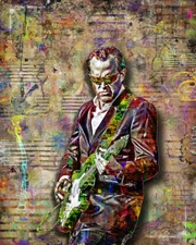Joe Bonamassa 16x20in Poster JOE BONAMASSA Blues Tribute Print Free Shipping US