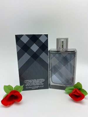 BURBERRY BRIT FOR MEN EAU DE TOILETTE 3.3 FL.OZ/100 mL NEW PACK | eBay