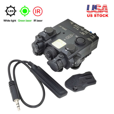 WADSN DBAL-A2 Green IR Aiming Laser with white Hunting Night Light w/ TAC Switch