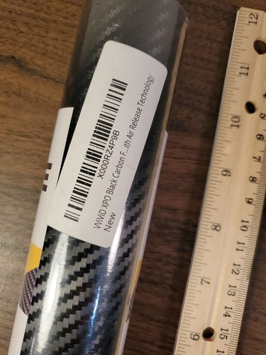 VVivid 2022 VVivid+ Designer Black Carbon Fiber Vinyl Car Wrap - Picture 8 of 8