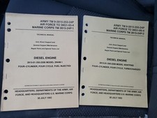 Read 2 Technical Manuals Diesel Engine 4cyl 4 Cycle Turbo Charged Fuel Injected Read 2 Technical Manuals Diesel Engine 4cyl 4 Cycle Turbo Charged Fuel Injected