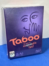 New Sealed TABOO Board Game by Hasbro Gaming 2013 Ages 13+