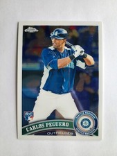 2011 Topps Chrome Baseball #219 Carlos Peguero RC