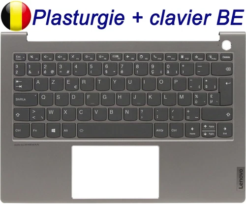 Plasturgie + Clavier Belge AZERTY pour LENOVO ThinkBook 13s G2 ITL ARE / G3 ACN