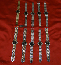 10pc Wristwatch Lot, Men's, Simon Chang, NOS 1980s France