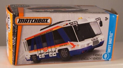 MATCHBOX POWER GRABS #12 Swift Shuttle, 2017 issue (IMPERFECT BOX) LOT A
