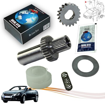 Panaromic Sunroof Motor Gear Clips Kit For Vw Eos 1F7 1F8 92104500 1704133b