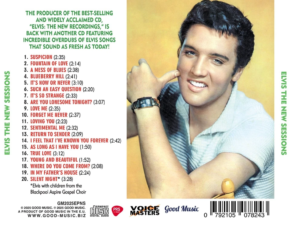 ELVIS THE NEW SESSIONS (2025) New overdubs Foto 2 de 2