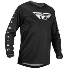 FLY F-16 MX MTB Jersey schwarz weiss Shirt Fahrrad Trikot Motocross Enduo Herren