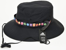 Adidas BIG MOOD VICTORY Bucket Hat Golf Men Unisex Sun Fishing Black S/M Emoji