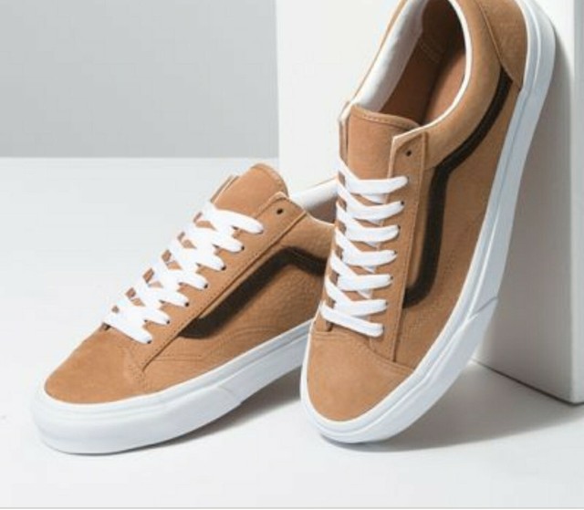 vans grain leather