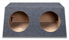 Car Audio Dual 10" Sealed Subwoofer Salnted Hatchback Stereo Sub Box Enclosure