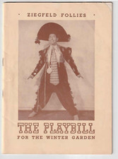ZIEGFELD FOLLIES playbill at Winter Garden, Oct 1943 starring MILTON BERLE