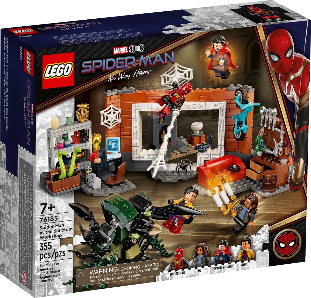 76185 SPIDER-MAN AT THE SANCTUM WORKSHOP lego NEW legos set MJ Wong Dr.  Strange