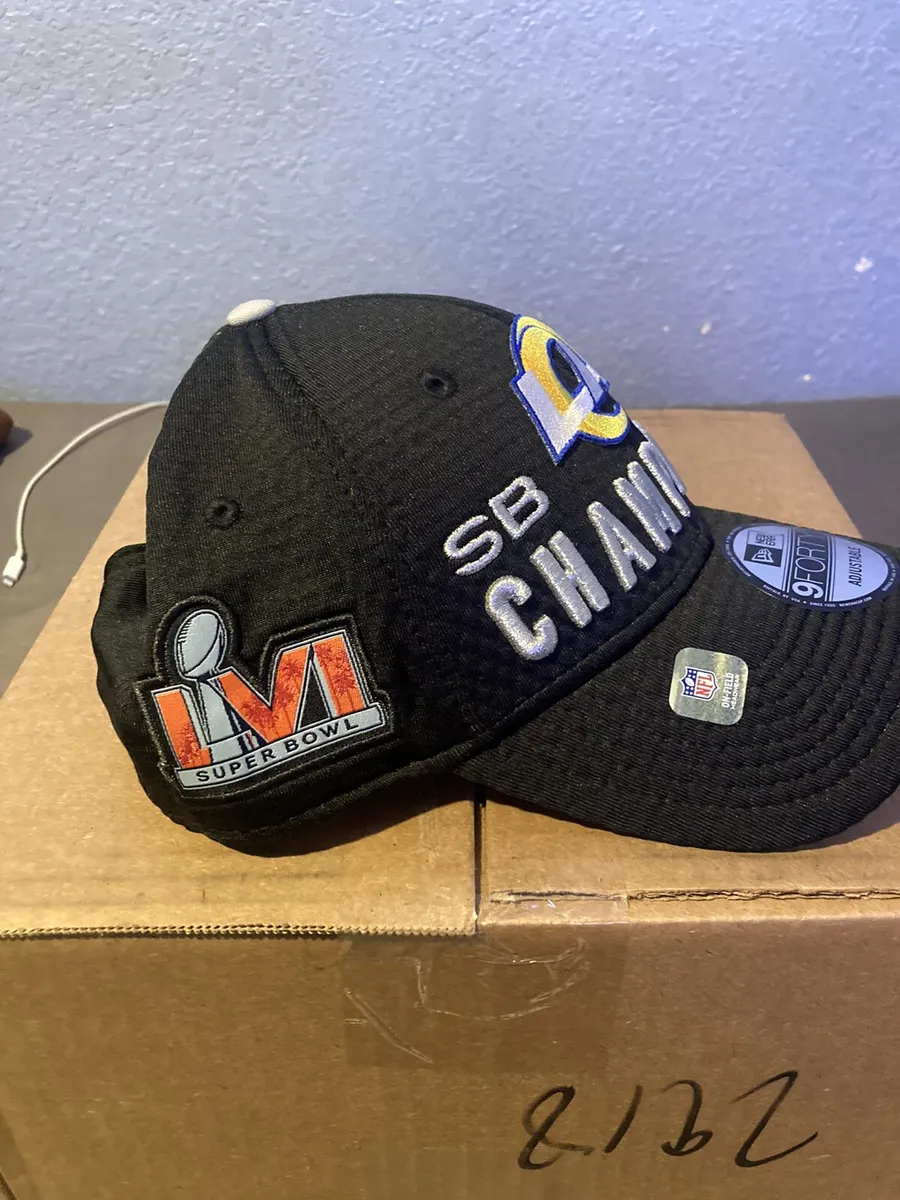 Los Angeles Rams New Era Super Bowl 56 Champions Adjustable Hat