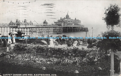 R294037 Teppich Garden And Pier Eastbourne No 529 schwarz-weiß WB Serie 1917