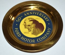 Vintage 1953 50th Anniversary FORD MOTOR CO Gas Oil Advertising ASHTRAY