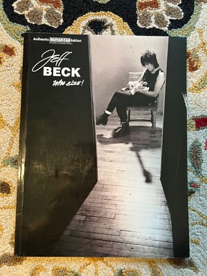 Jeff Beck Who Else! guitar tab book rare out of print