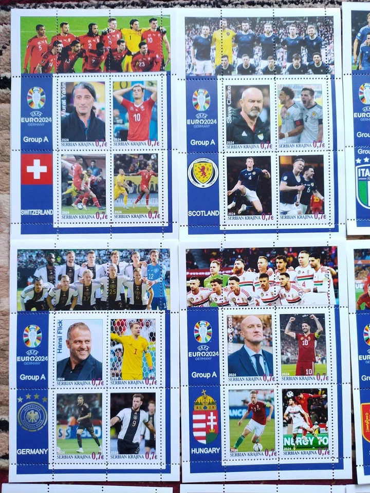 Set Lot UEFA Euro 2024 24 blocks soccer - Image 2 of 4