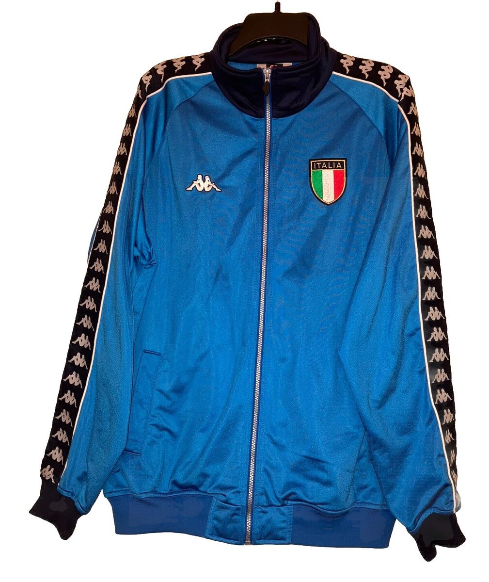 Vintage 2000-01 Italy Italia Kappa Full Zip Track Jacket Vintage 2000-01 Italy Italia Kappa Full Zip Track Jacket