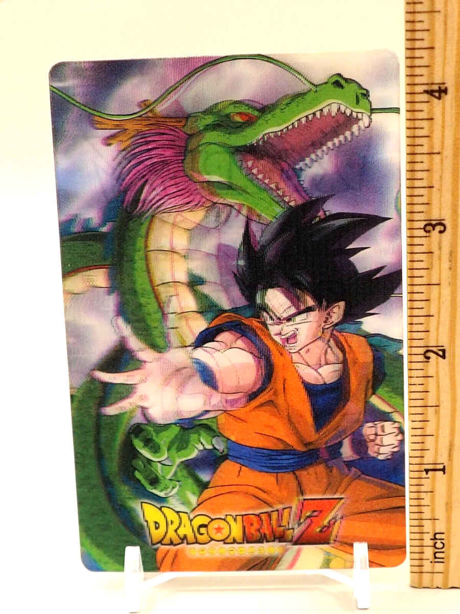 Son Goku Shenron Dragon Ball Z 3D Sticker Card Showa Note Japan