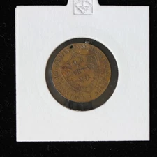 STOKES & MARTIN TOKEN CHECK PIECE 29 LITTLE COLLINS St MELBOURNE  (3322483/41)