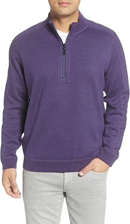 tommy bahama flip side half zip