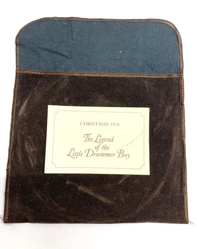 The Legend of the Little Drummer Boy Hallmark 1978 Fine Pewter Limited Edition - Picture 4 of 6