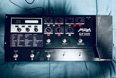 MUZA GP300 GITARRENEFFEKTPROZESSOR - TOP ZUSTAND