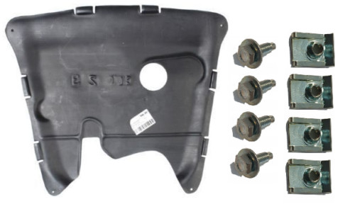 Plaque sous moteur Renault Kangoo anti-projection pour éviter la corrosion du châssis