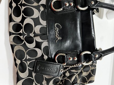 coach ashley signature sateen satchel | eBay