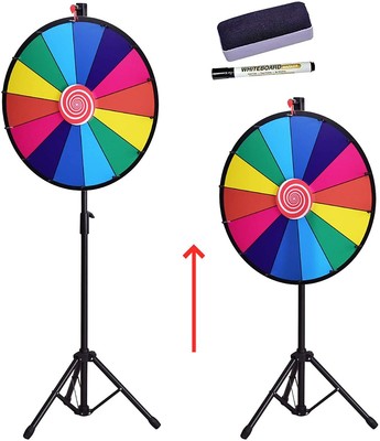 Glücksrad SpielzeugTischglücksrad Lotteriespiele Wheel Preisrad Glückspiel