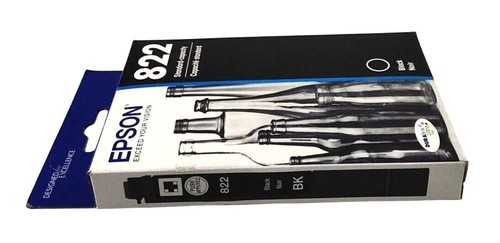 Epson T822120S (T822) DURABrite Ultra 350 Black Ink Expires 03/26 New Sealed Box - 第 6/7 張圖片