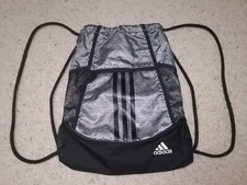Adidas Alliance II Sackpack Drawstring Bag in Onix Jrsy/Black