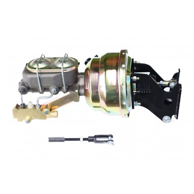 LEED Brakes -781A1 8 inch dual power booster, 1-1/8 inch bore master disc/drum