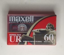 New Maxwell Audio cassette UR60 normal bias
