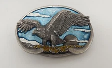 Vintage Eagle Belt Buckle - The Great American Buckle Co ©1988 - No. 1864