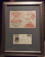 George Jessel signed
