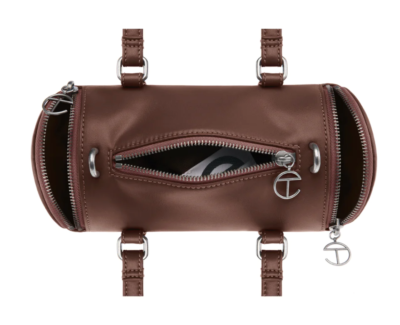 Small Telfar Duffle logo - Chocolate | eBay