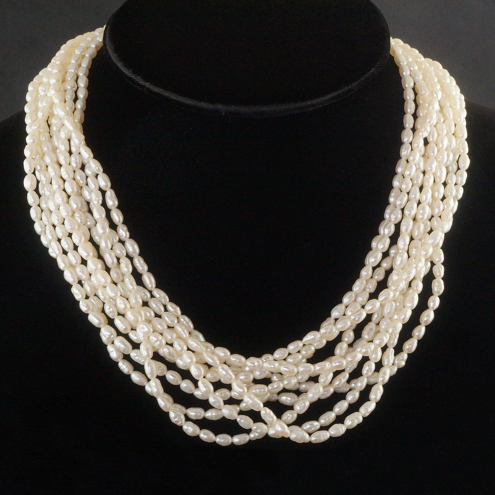 Solid 14K Gold, Ruby Eye Lion Head Multi Strand R… - image 2