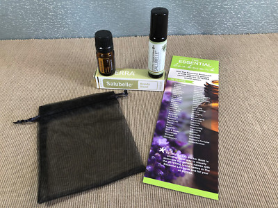 Brand New Genuine doTERRA 10ml Roll On Salubelle Beauty Blend Bonus Oil & Gift