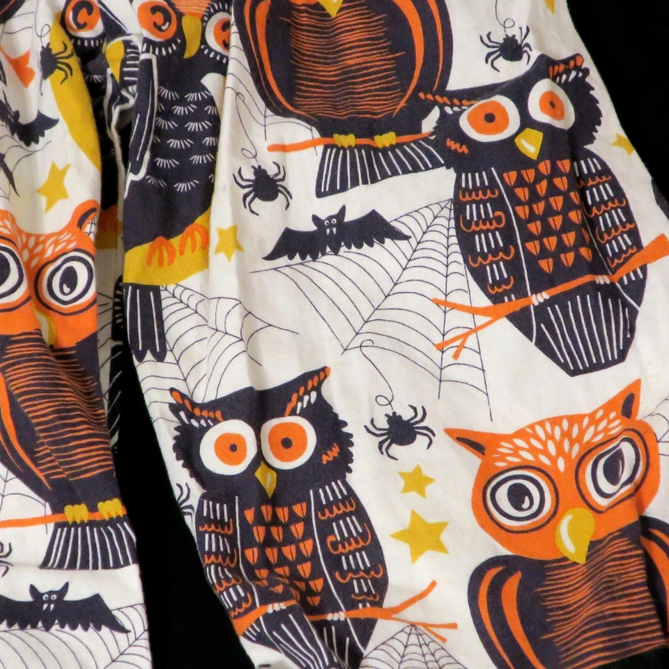 Lolly Wolly Doodle Хэллоуин оборки брюки совы и летучие мыши бутик девочек размер 6 - Изображение 2 из 4