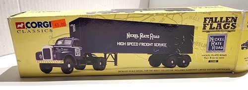 Corgi Classic 1:50 Scale Mack B Series Semi Nickel Plate Road - Picture 8 of 9
