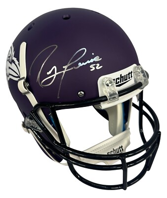 Ray Lewis autographed signed Full Size stat helmet NFL Baltimore