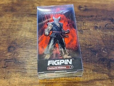 2017 Blizzcon + Tekken 7 Figure Pin Heihachi Gamestop Exclusive
