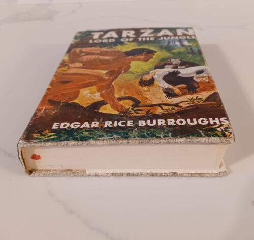 Tarzan Lord of the Jungle by Edgar Rice Burroughs, 1928, HC w/ Dust Jacket - Picture 3 of 16