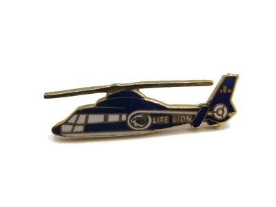 Life Lion Medical Helicopter Pin Nice Design